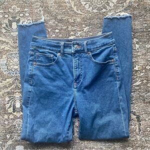 Express Cropped Skinny Highrise Jeans